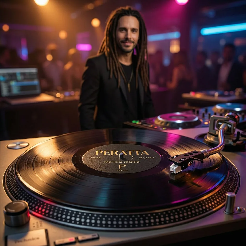 Peratta, Florida-based melodic techno DJ and producer, portrait